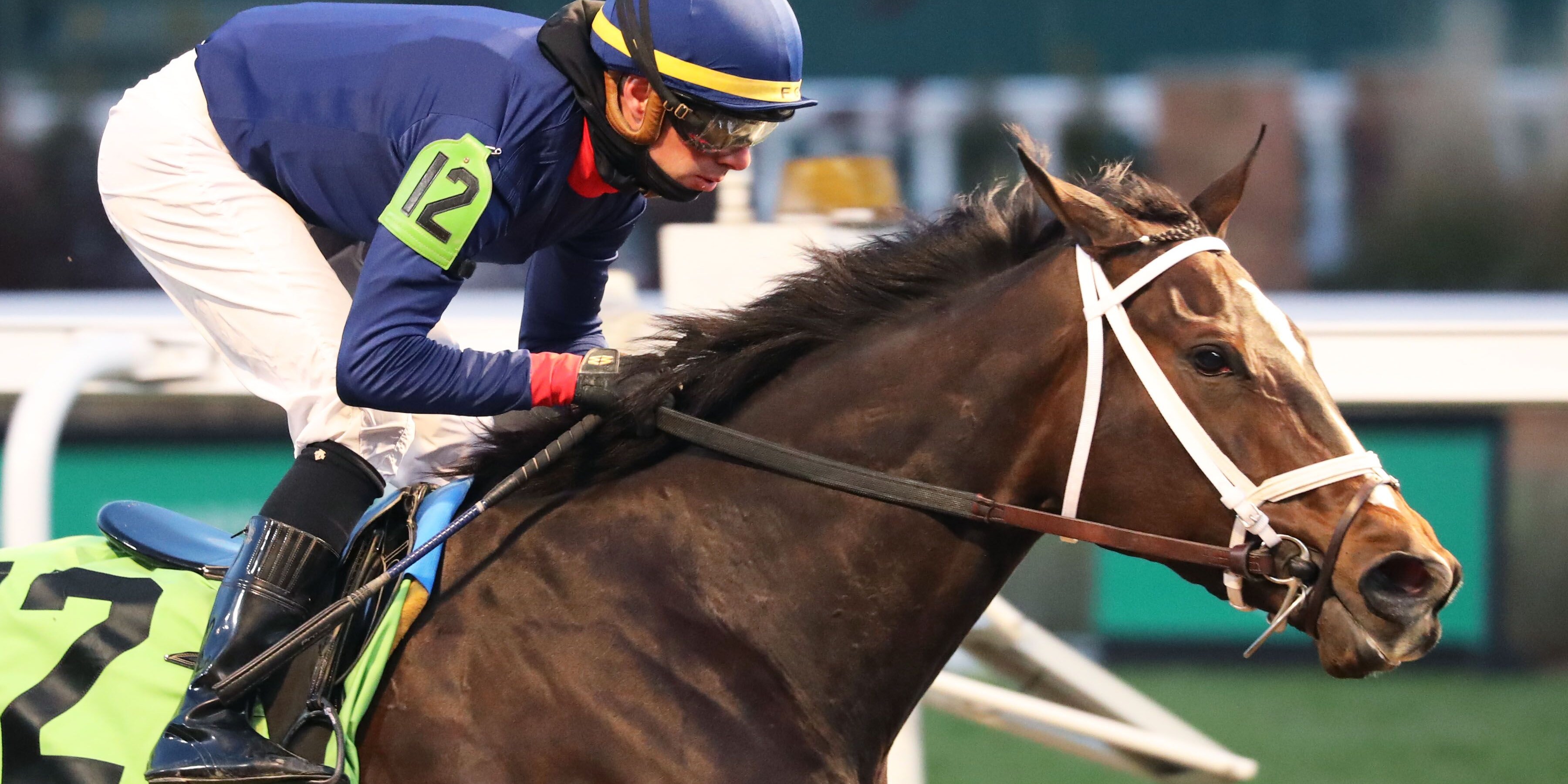 Heavenly Sunday wins the Mrs. Revere S. 2023 (Photo by Coady Media/Jetta Vaughns/Churchill Downs)