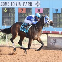 Holy Hank wins the New Mexico Classic Juvenile S. at Zia Park.