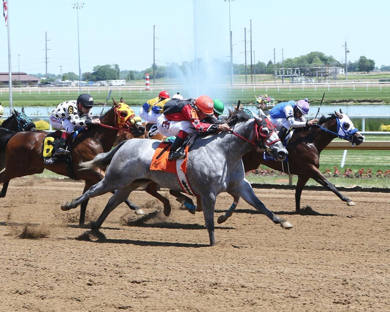 Racing at Horseshoe Indianapolis