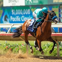 Hughes romped in the Best Pal (G3) at Del Mar