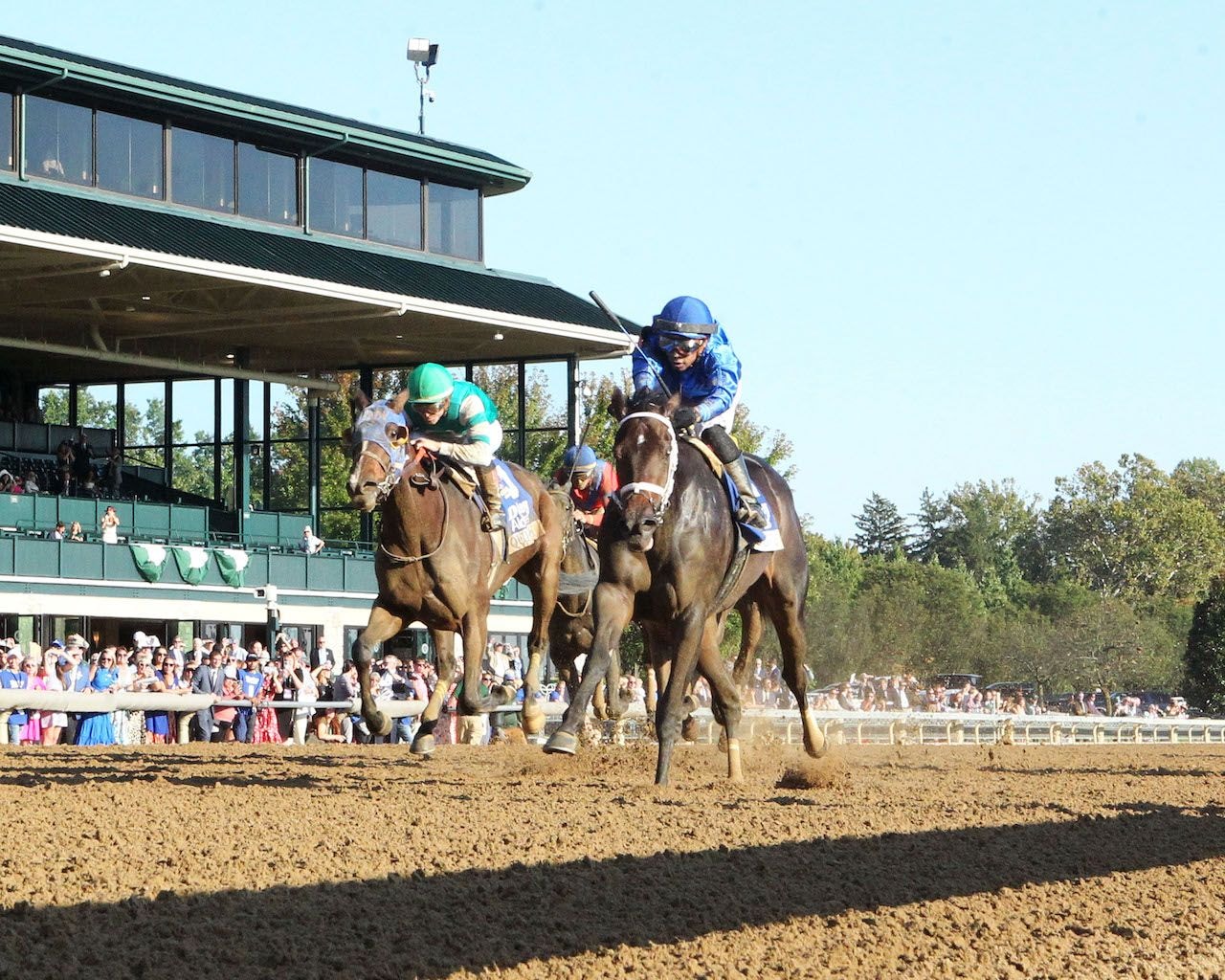 Quietside and Immersive in the Darley Alcibiades (G1) at Keeneland