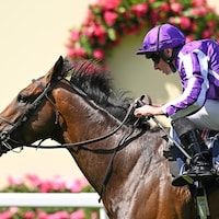 Illinois winning the 2024 Queen's Vase at Royal Ascot