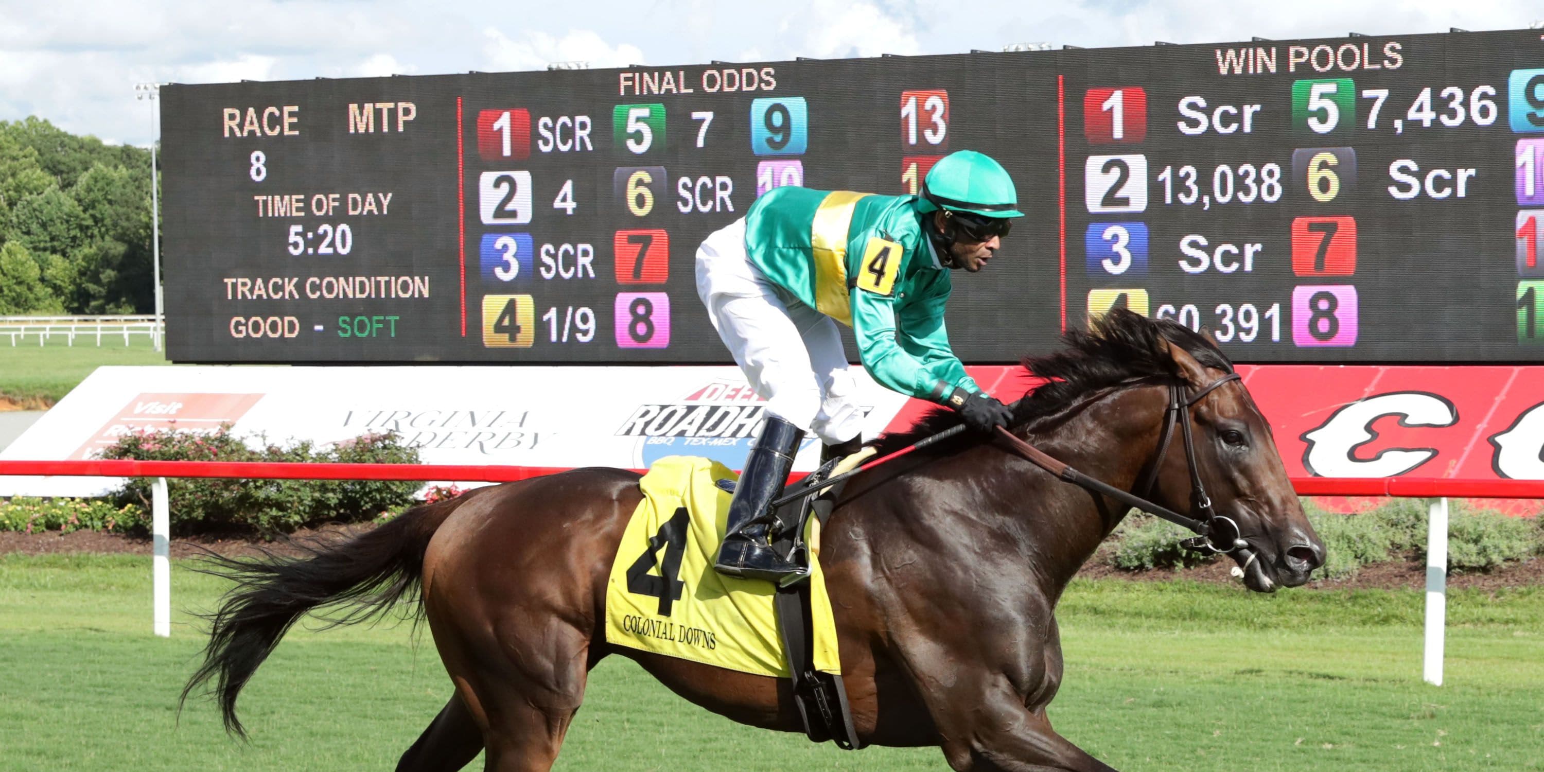 Integration wins the Milion Preview at Colonial Downs 2024 (Coady Media/Maddy Becker/Colonil Downs)
