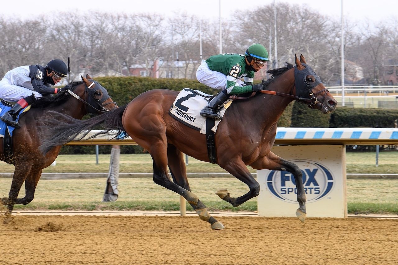 Iron Honor wins at Aquedcut.
