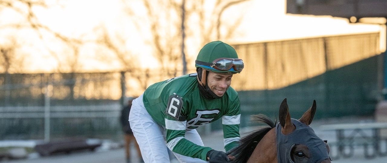 Iron Honor wins the Gotham Stakes at Aqueduct.