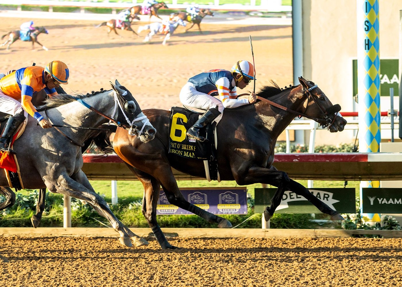 Iron Man Cal hit a home run in the Pat O'Brien (G2)