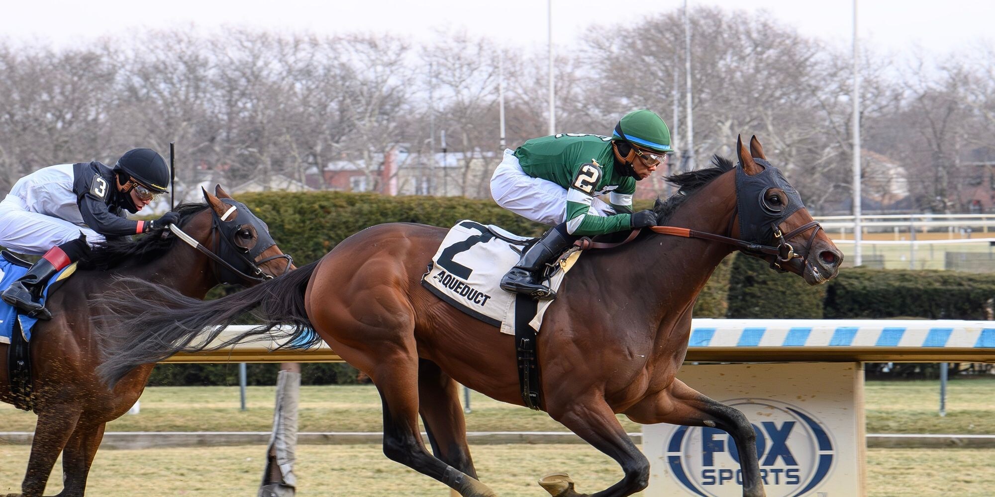Iron Honor breaking his maiden at Aqueduct