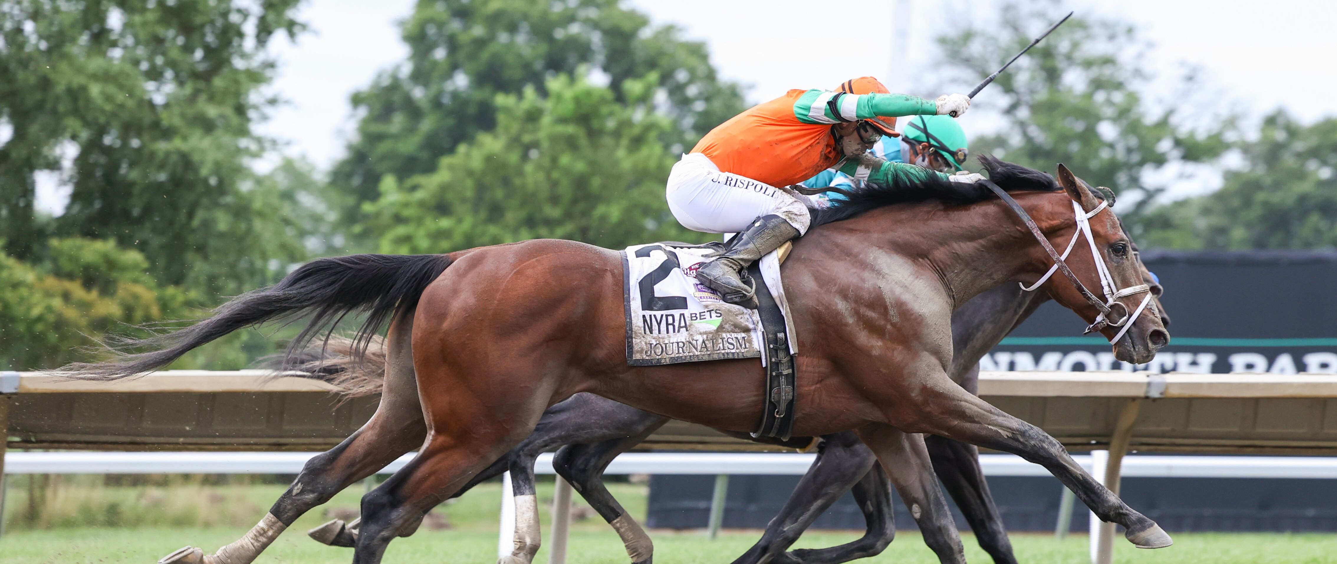 Journalism wins the Haskell at Monmouth Park.