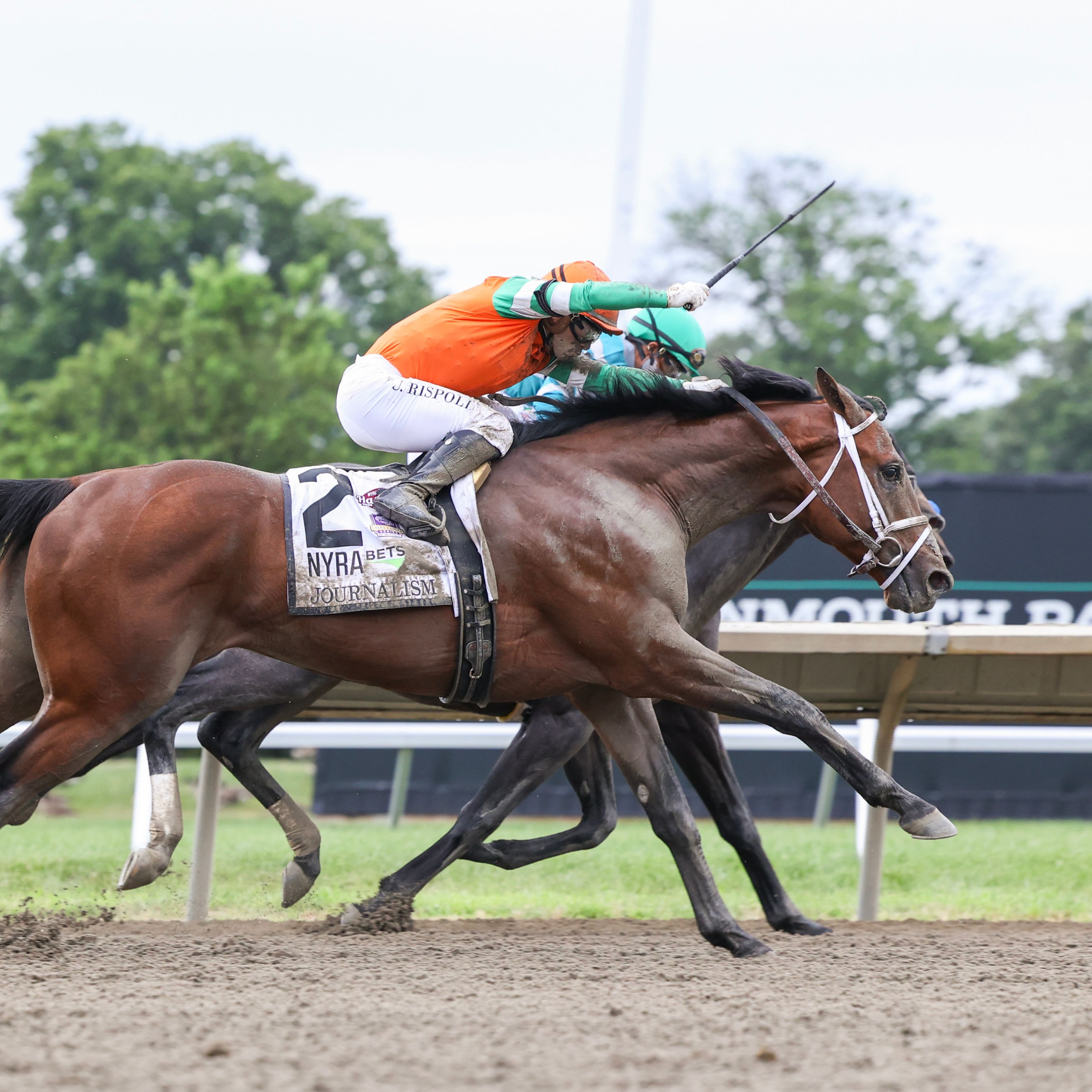 Journalism wins the Haskell at Monmouth Park.