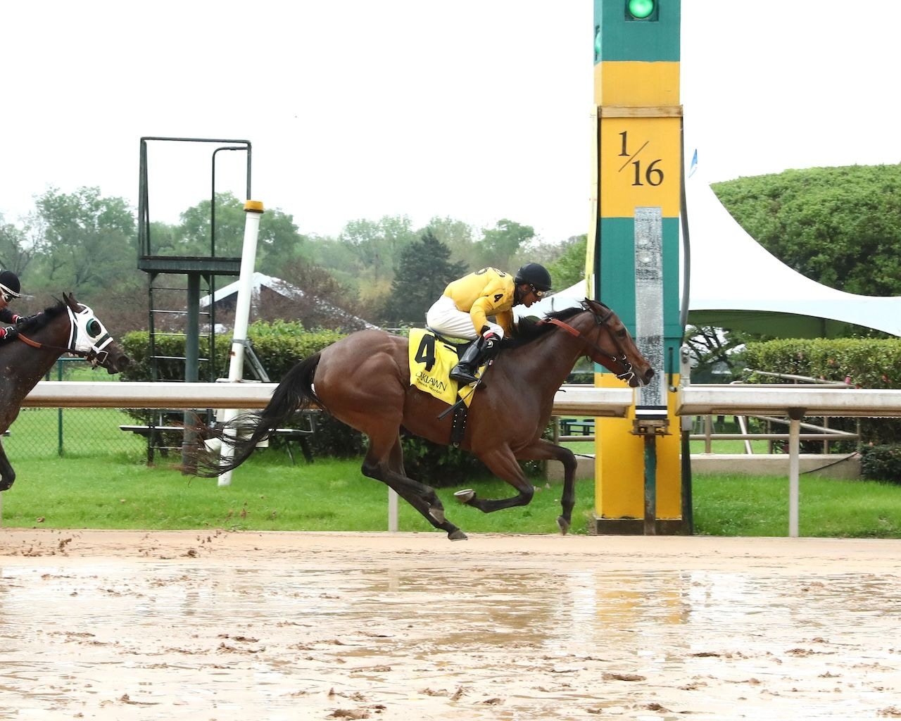 Kerry's Kiss wins at Oaklawn Park.