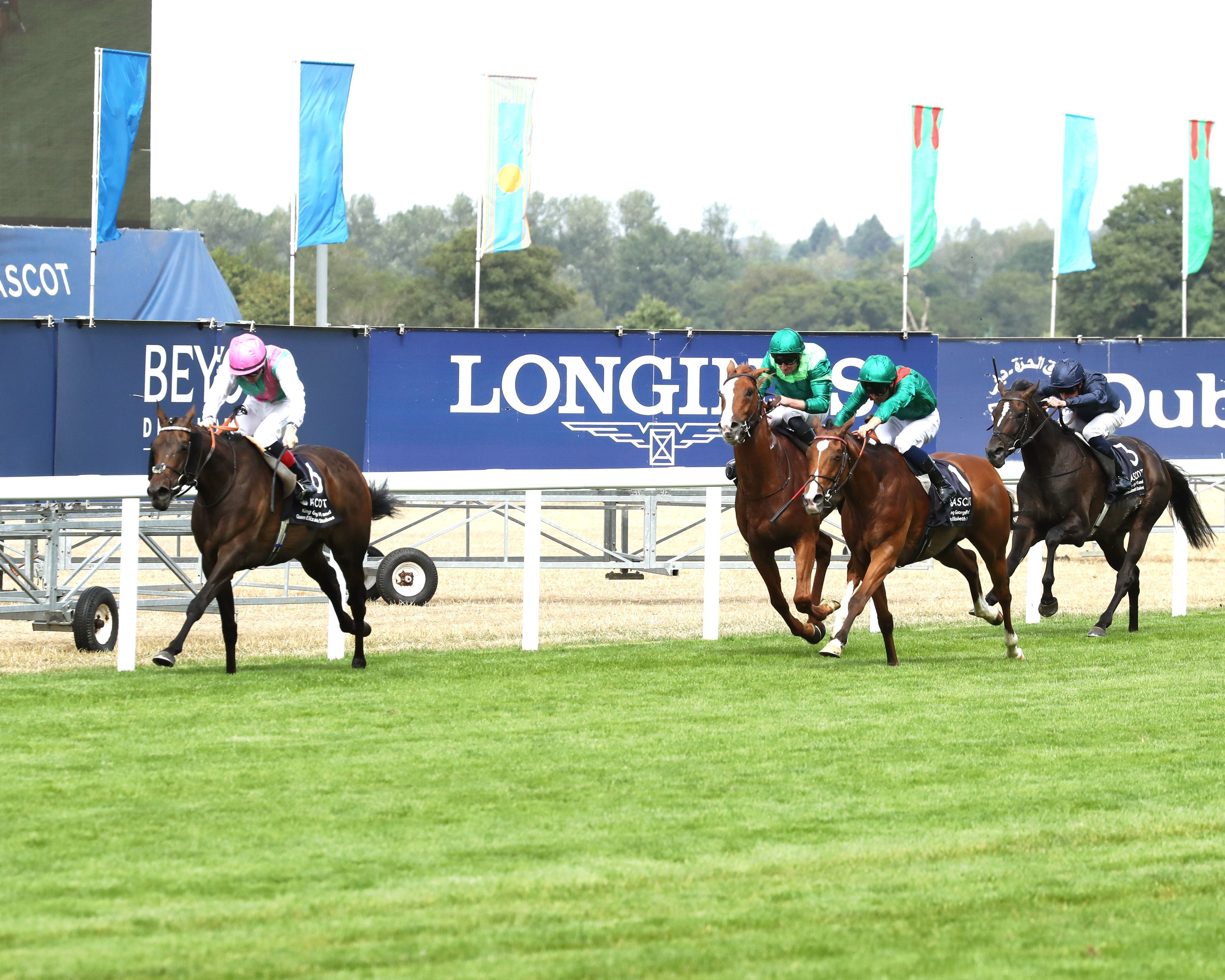 Kalpana wins the King George VI and Queen Elizabeth (G1) at Ascot