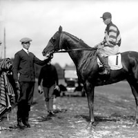 Earl Sande on Crusader.