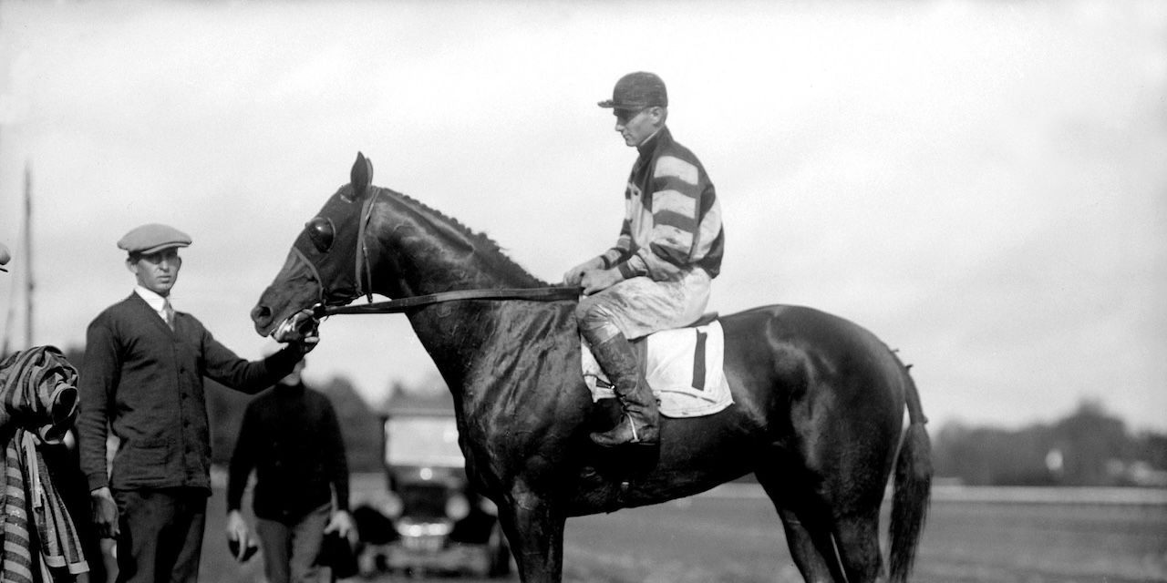 Earl Sande on Crusader.