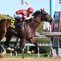 Keewaydin wins at Belmont at the Big A.