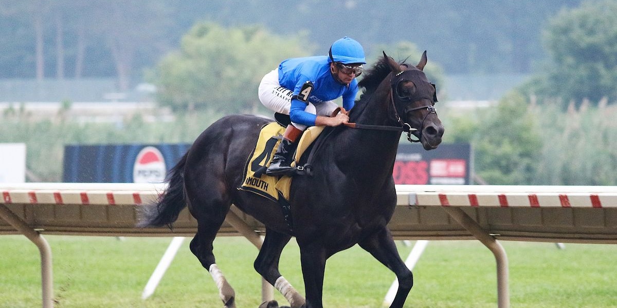 Knightsbridge wins the Monmouth Cup at Monmouth Park. 