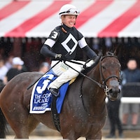 La Cara wins the Acorn S. at Saratoga 2025 (Photo by Coglianese Photos/Angelo Lieto)