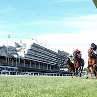 Lagynos wins the Arlington Handicap at Churchill Downs.