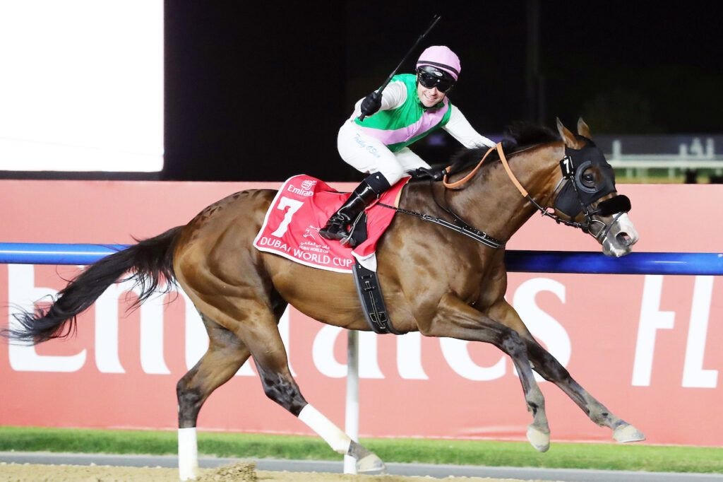 Laurel River romps in the 2024 Dubai World Cup