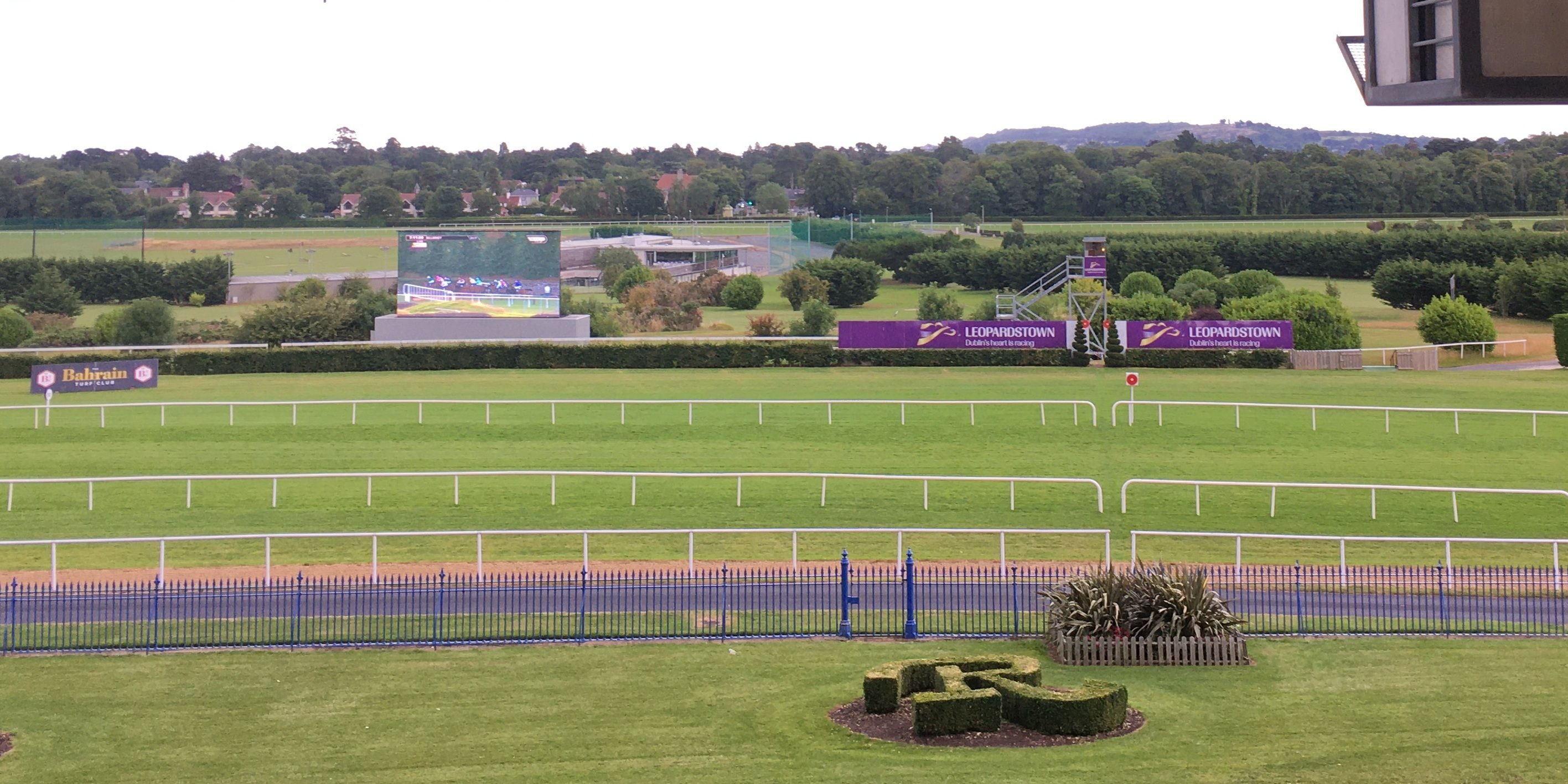 Scenic view of Leopardstown (Photo by Kellie Reilly)