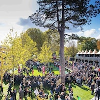 Scenic view of ParisLongchamp (Photo by Scoopdyga)