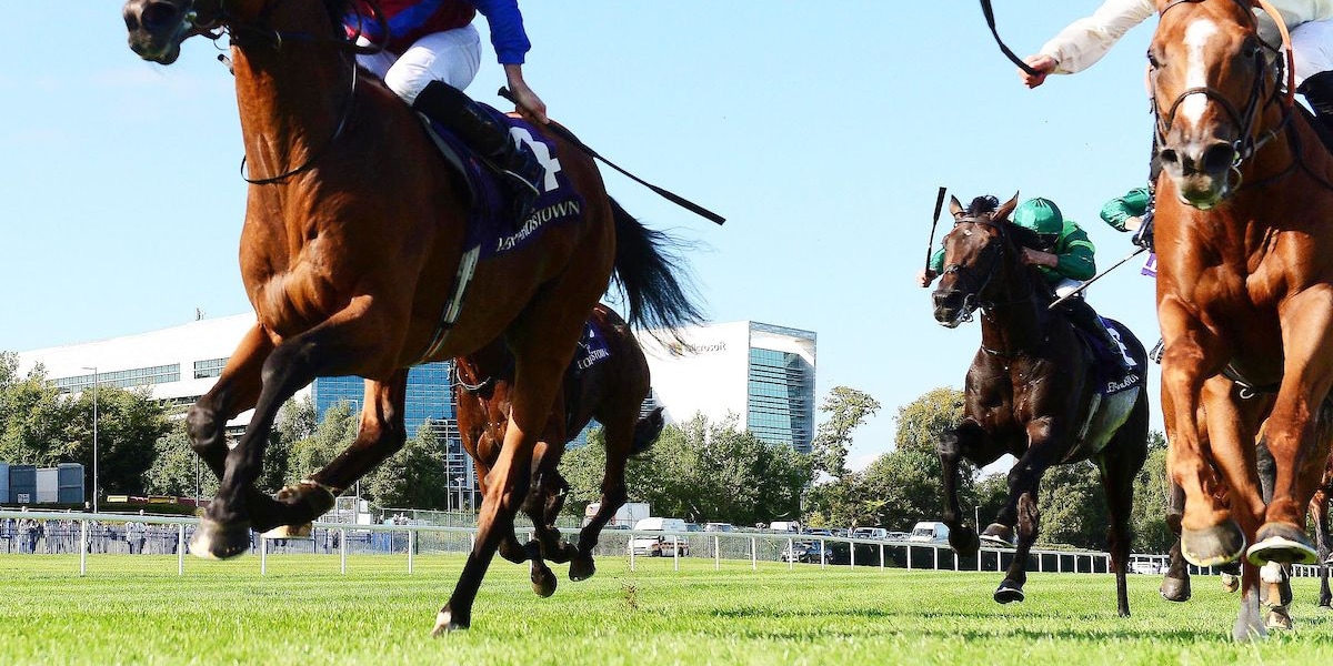 Luxembourg winning the 2022 Irish Champion