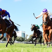 Luxembourg winning the 2022 Irish Champion