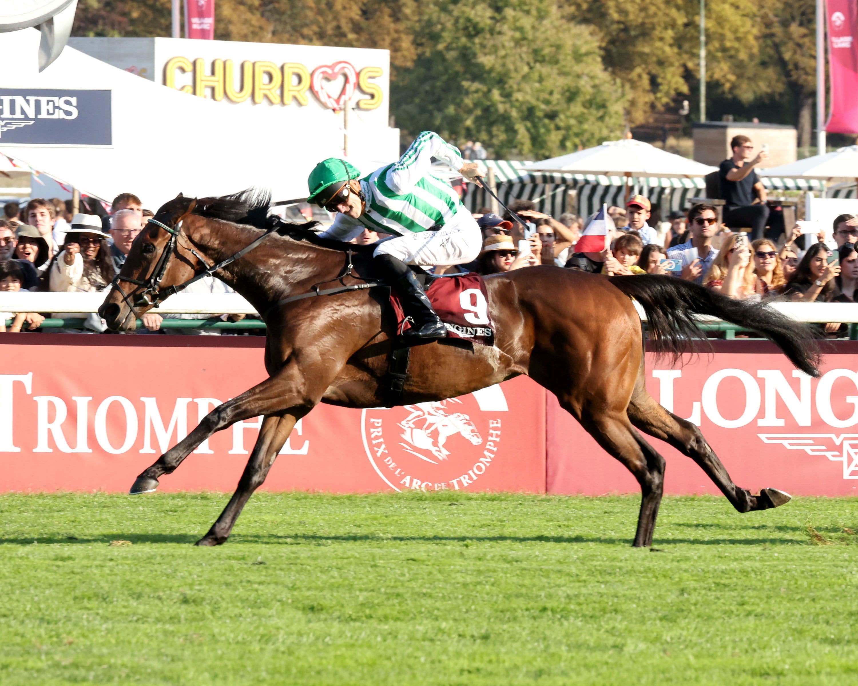 Miss Scott wins the Prix de l'Opera Logines.