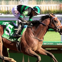 Mystik Dan winning the Lukas Classic (G2) at Churchill Downs
