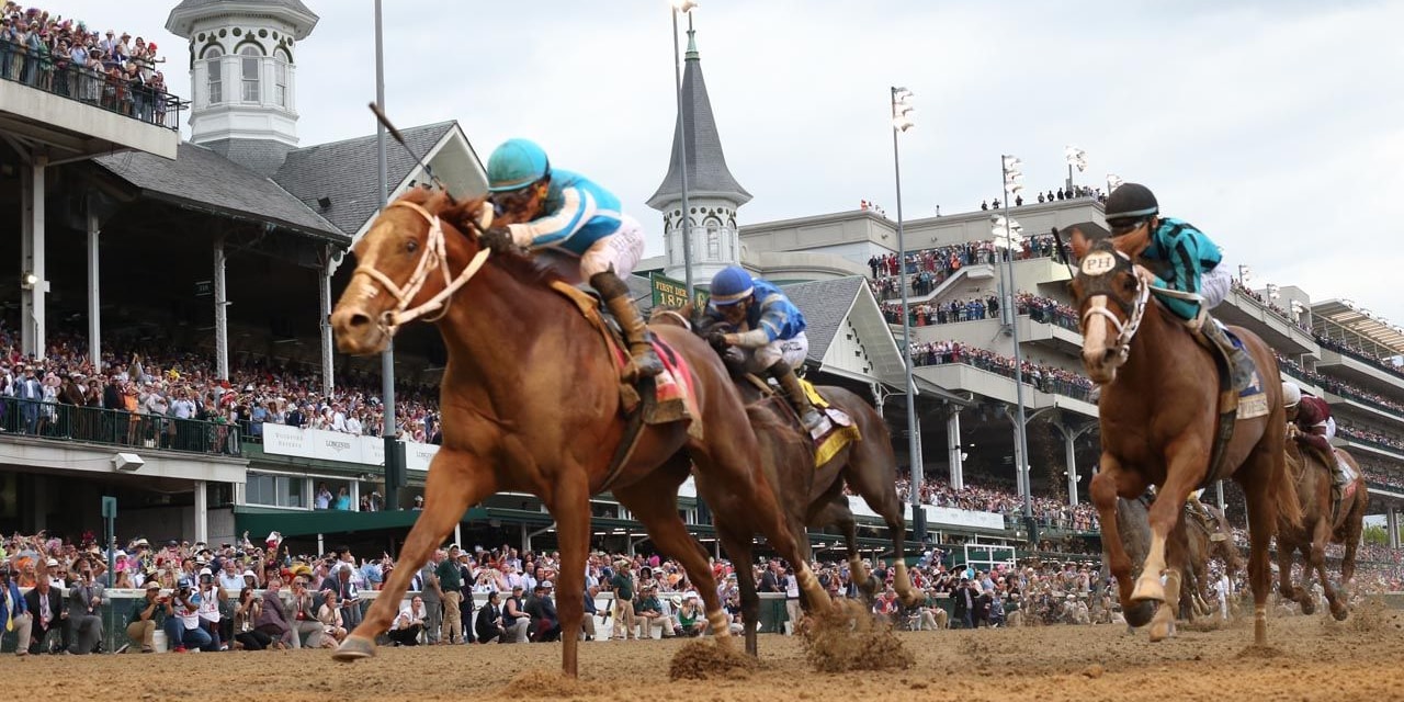 Mage with Javier Castellano riding wins the 2023 Kentucky Derby (G1) at Churchill Downs