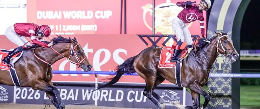 Magnitude topples Forever Young in the Dubai World Cup (G1)