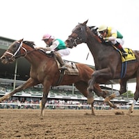 Racing at Monmouth Park