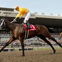 Mansetti wins the Kings Plate at Woodbine.