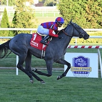 Maria Callas breaks her maiden at Belmont at the Big A