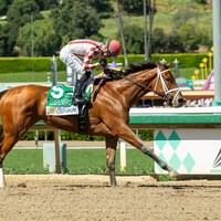 Meaning wins the Santa Anita Oaks (G2)