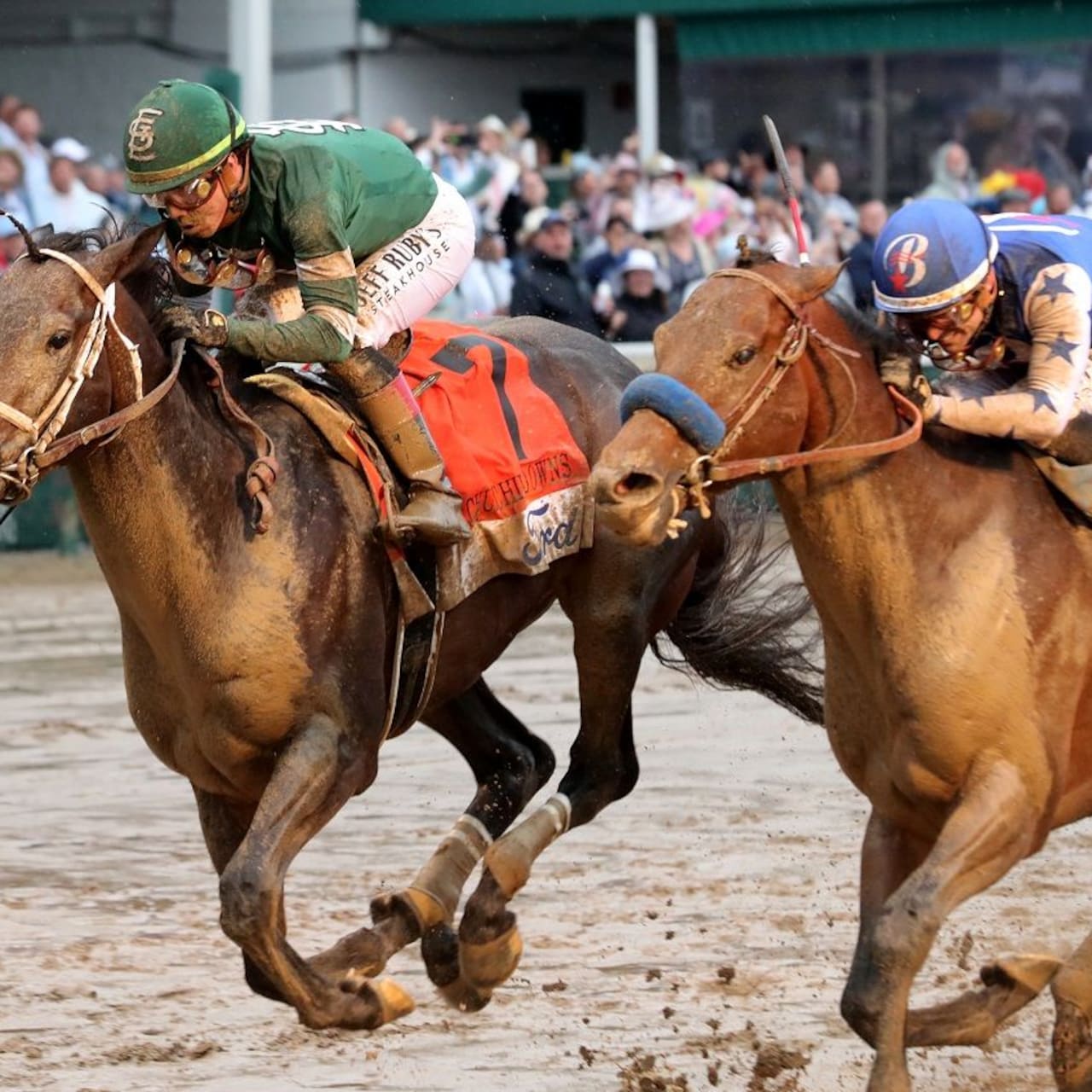 Mindframe winning the Churchill Downs (G1) at Churchill Downs