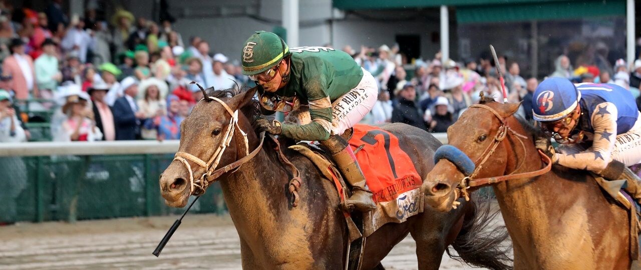 Mindframe winning the Churchill Downs (G1) at Churchill Downs