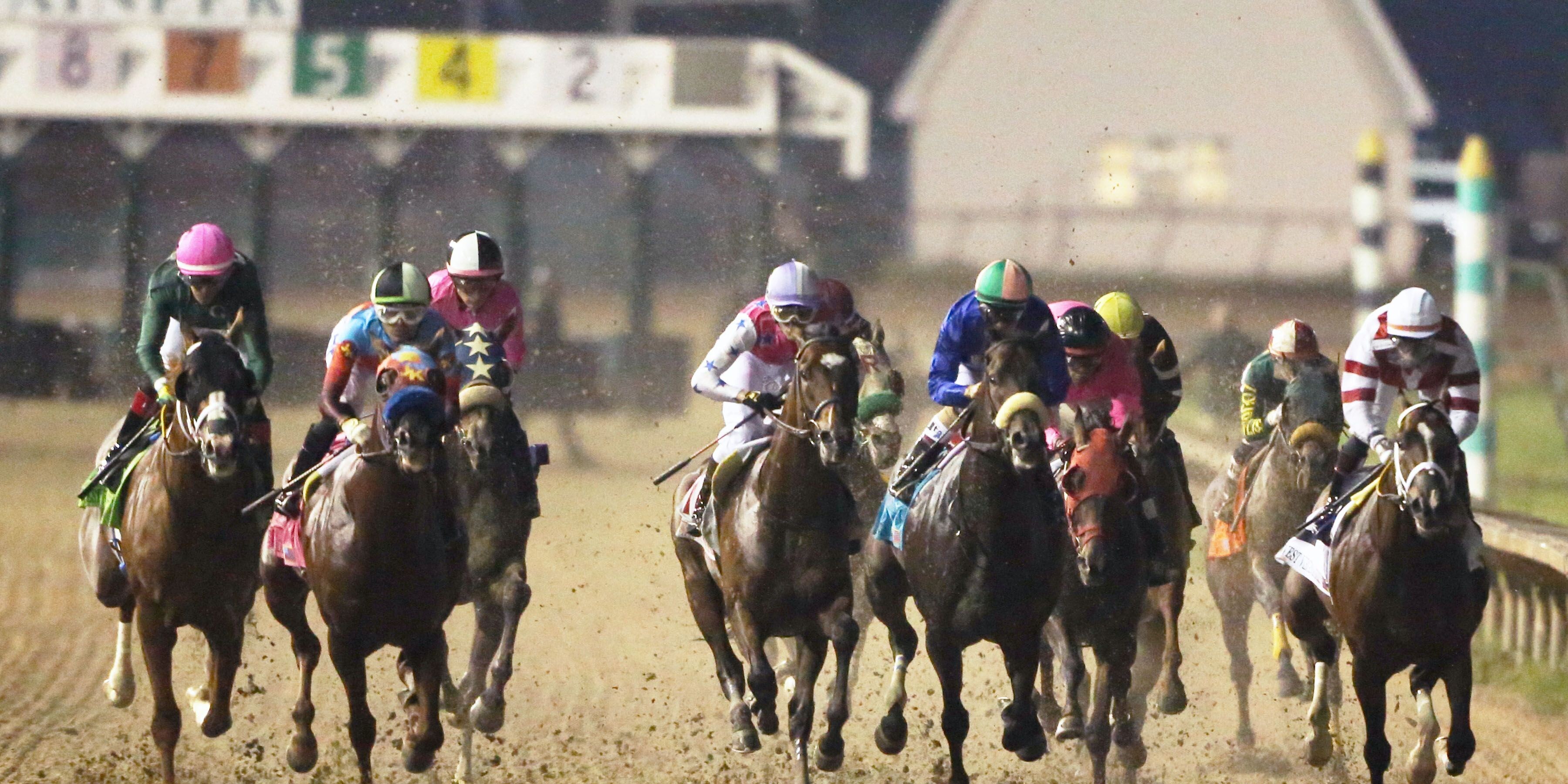 Racing at Mountaineer