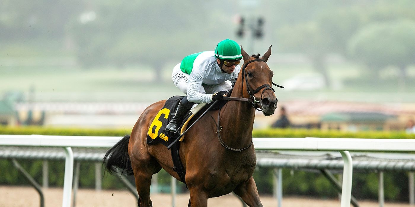 Mrs. Astor wins the Santa Barbara Stakes at Santa Anita.