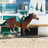 Musical Mischief wins at Churchill Downs.
