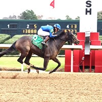 Nerazurri wins at Oaklawn Park.