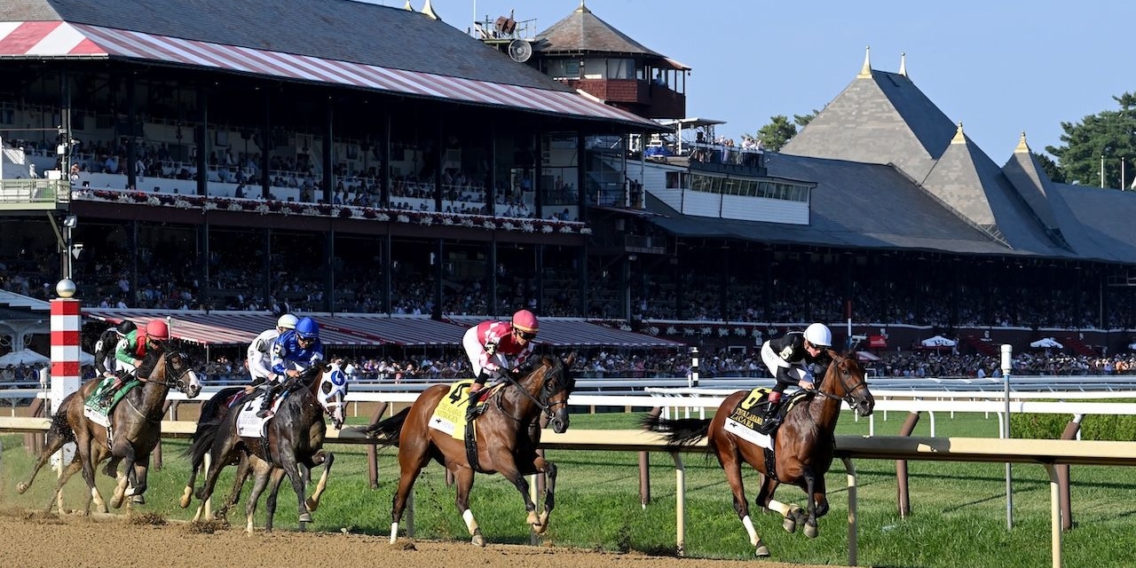 Nitrogen wins the Alabama at Saratoga.