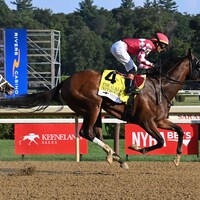 Nitrogen wins the Alabama at Saratoga.