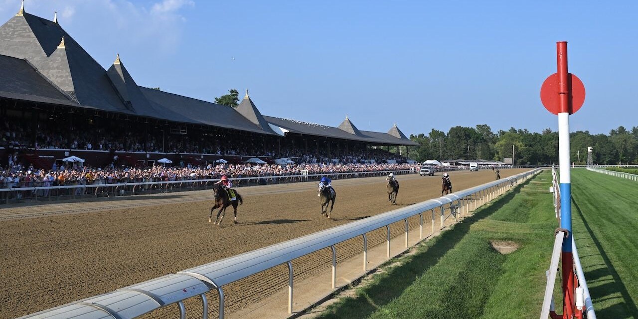Nitrogen wins the Alabama at Saratoga.