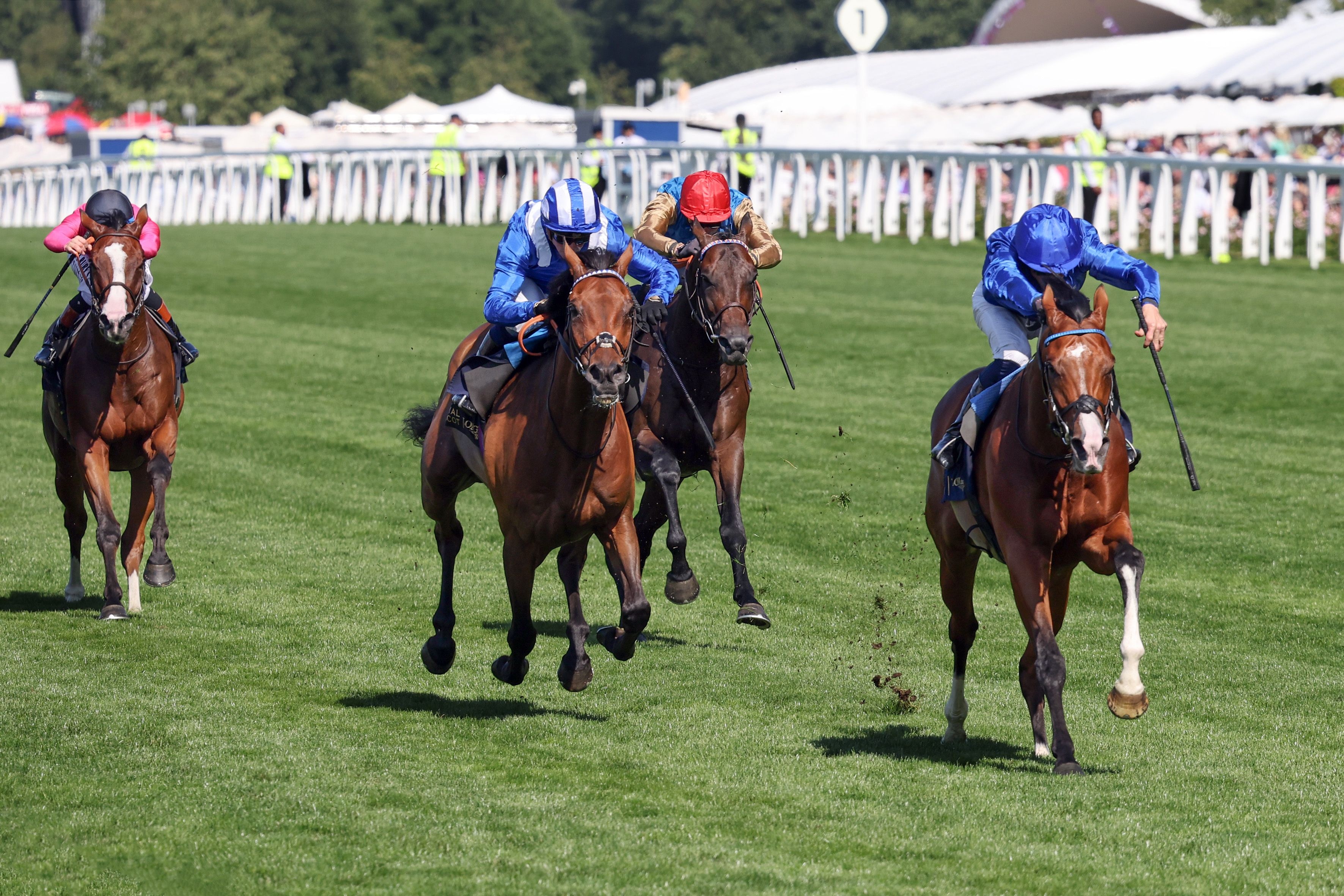 Ombudsman winning the Prince of Wales's (G1) at Royal Ascot