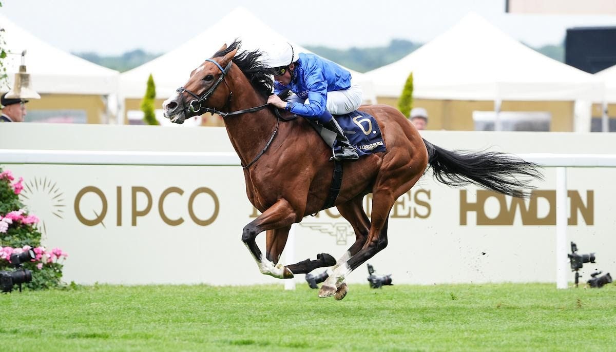 Ombudsman winning the Prince of Wales's (G1) on Day 2 of Royal Ascot