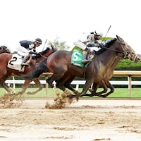 Our Moneyman wins at Keeneland.