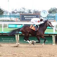 Patch Adams wins at Chuchill Downs.