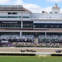 Racing at Gulfstream Park