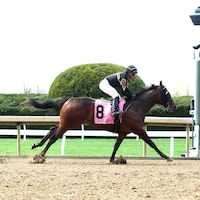 Pinky Finger romps in her debut at Keeneland