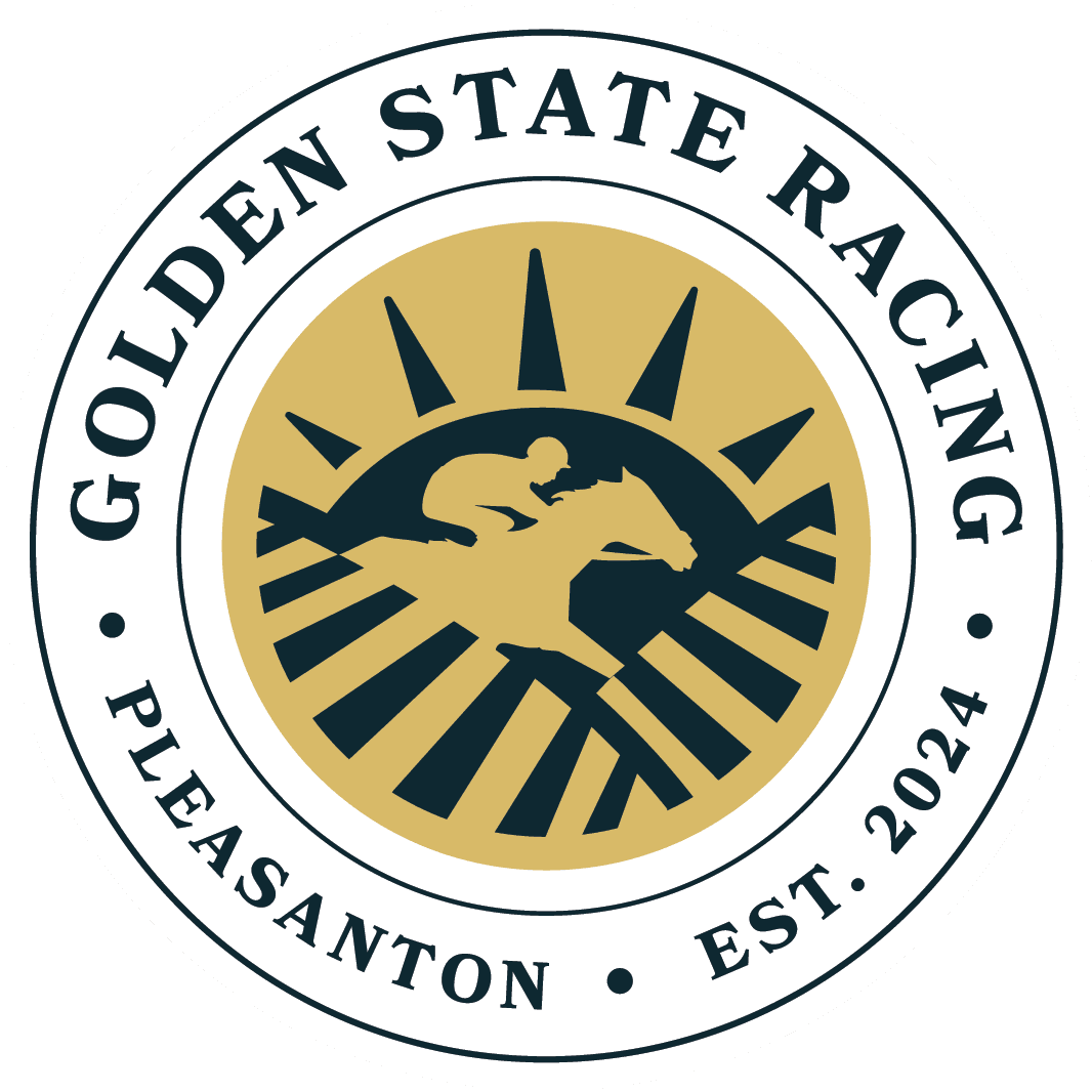 Pleasanton Golden State Racing logo